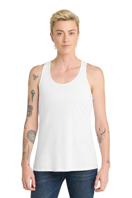 District  Women's V.I.T.  Racerback Tank. DT6302 - White