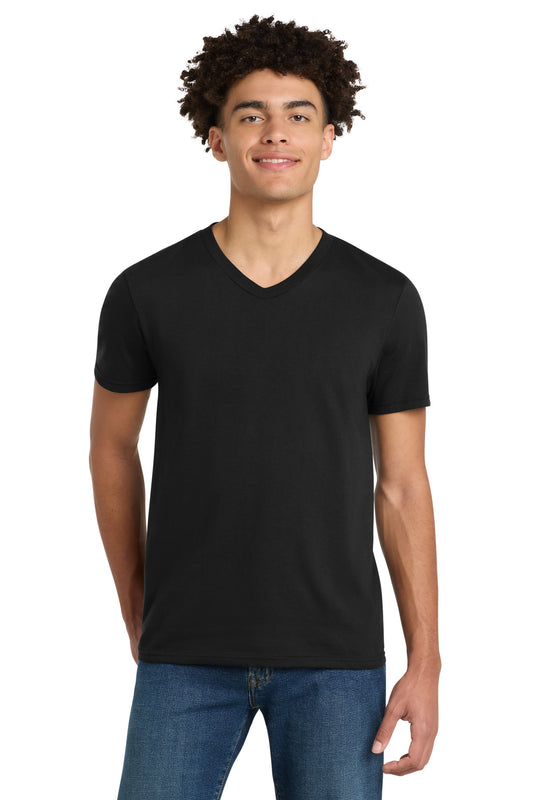 District Very Important Tee V-Neck. DT6500 - Black