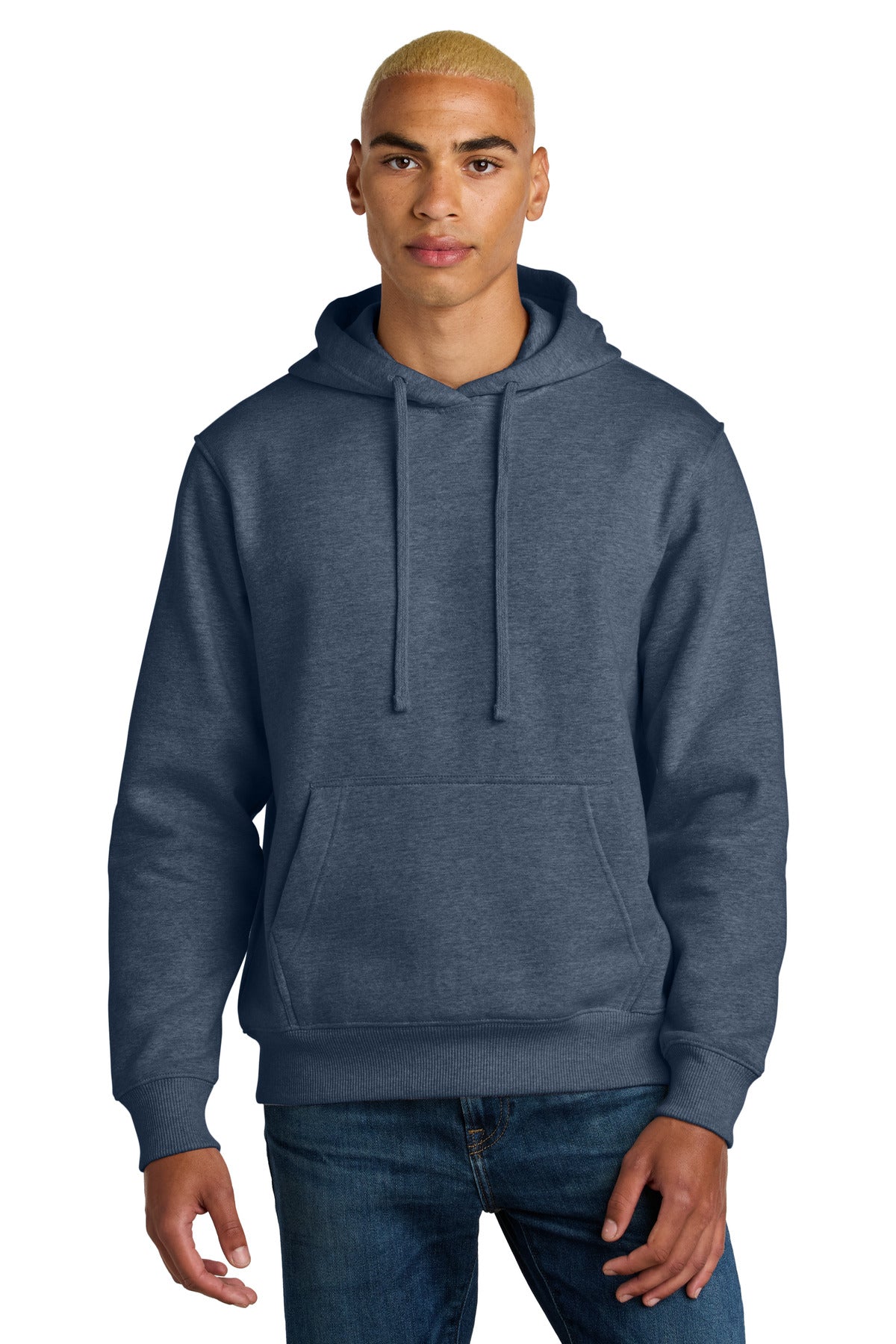 District V.I.T. Super Heavyweight Fleece Hoodie DT6600 - Navy Heather