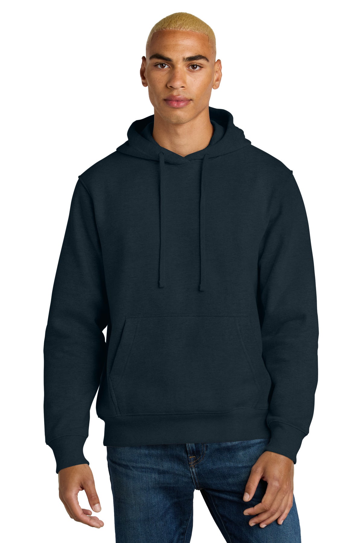 District V.I.T. Super Heavyweight Fleece Hoodie DT6600 - New Navy