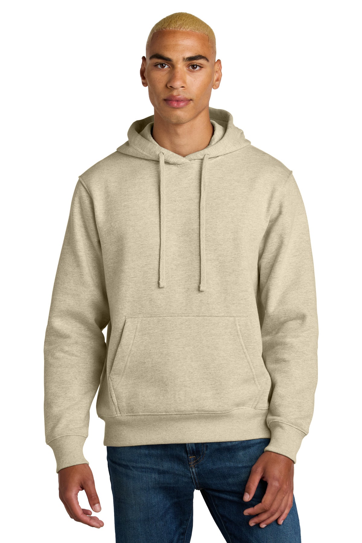 District V.I.T. Super Heavyweight Fleece Hoodie DT6600 - Oatmeal Heather