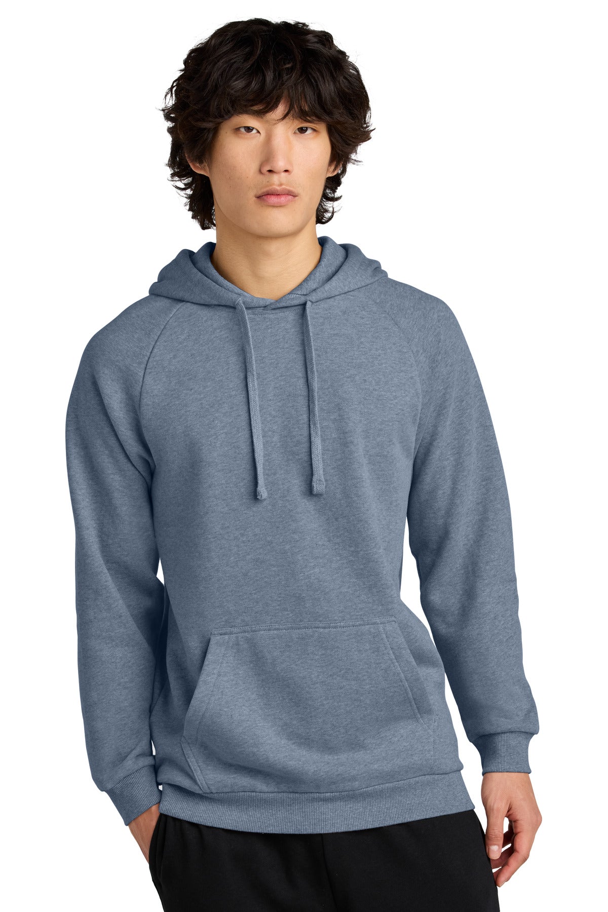 District Cloud Fleece Hoodie DT7800 - Flint Blue Heather