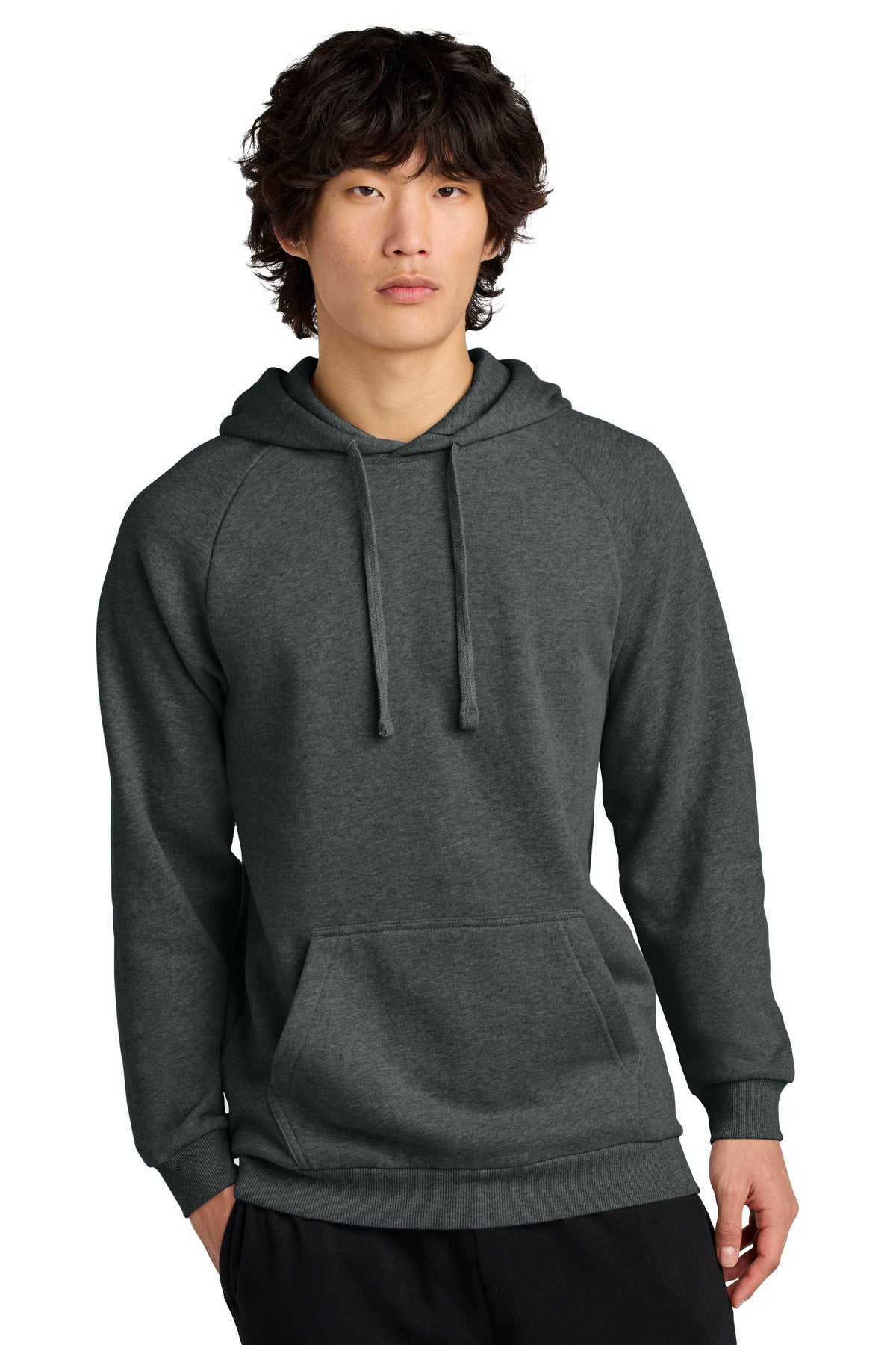 District Cloud Fleece Hoodie DT7800 - Heathered Charcoal