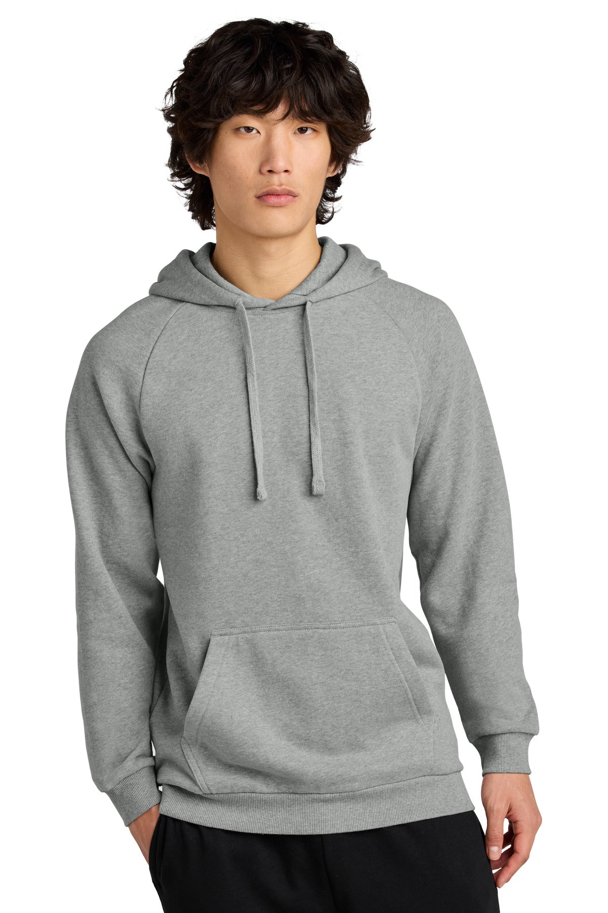 District Cloud Fleece Hoodie DT7800 - Heathered Steel