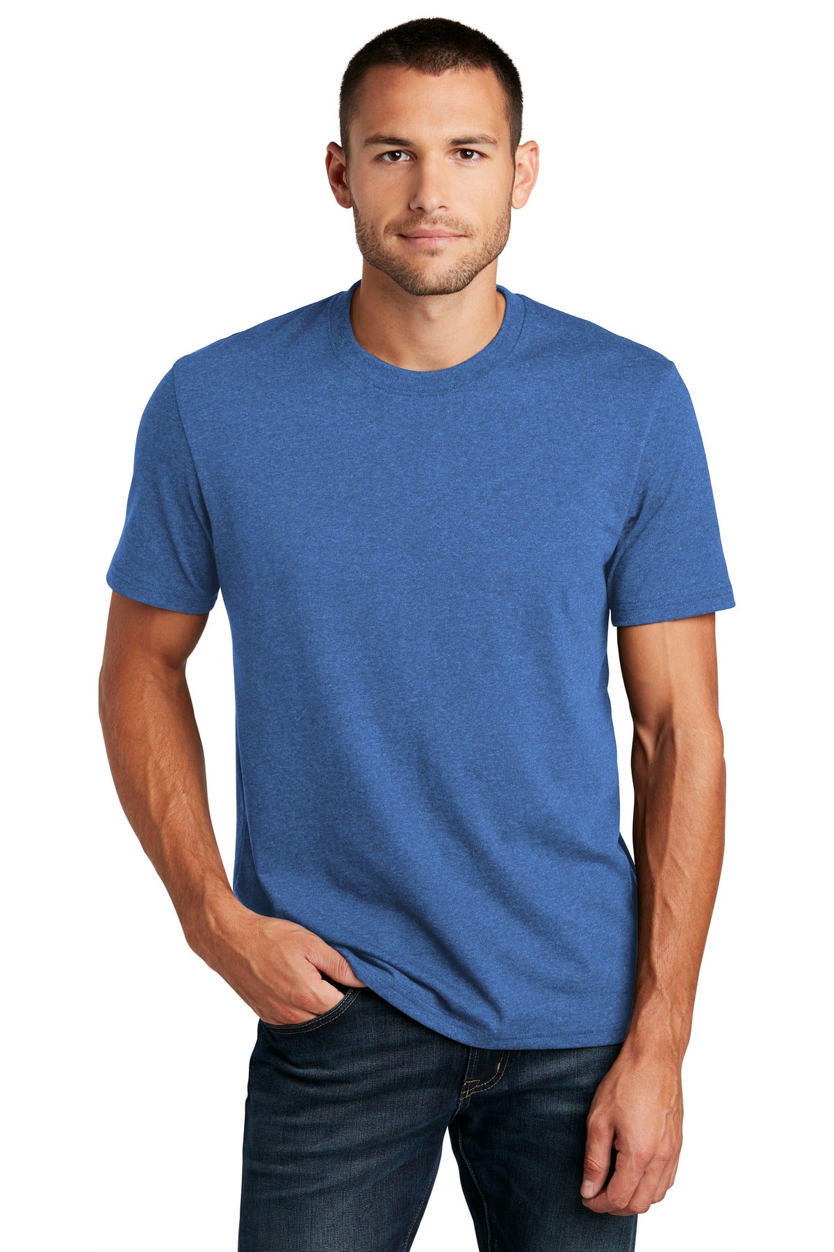 District  Re-Tee  DT8000 - Blue Heather