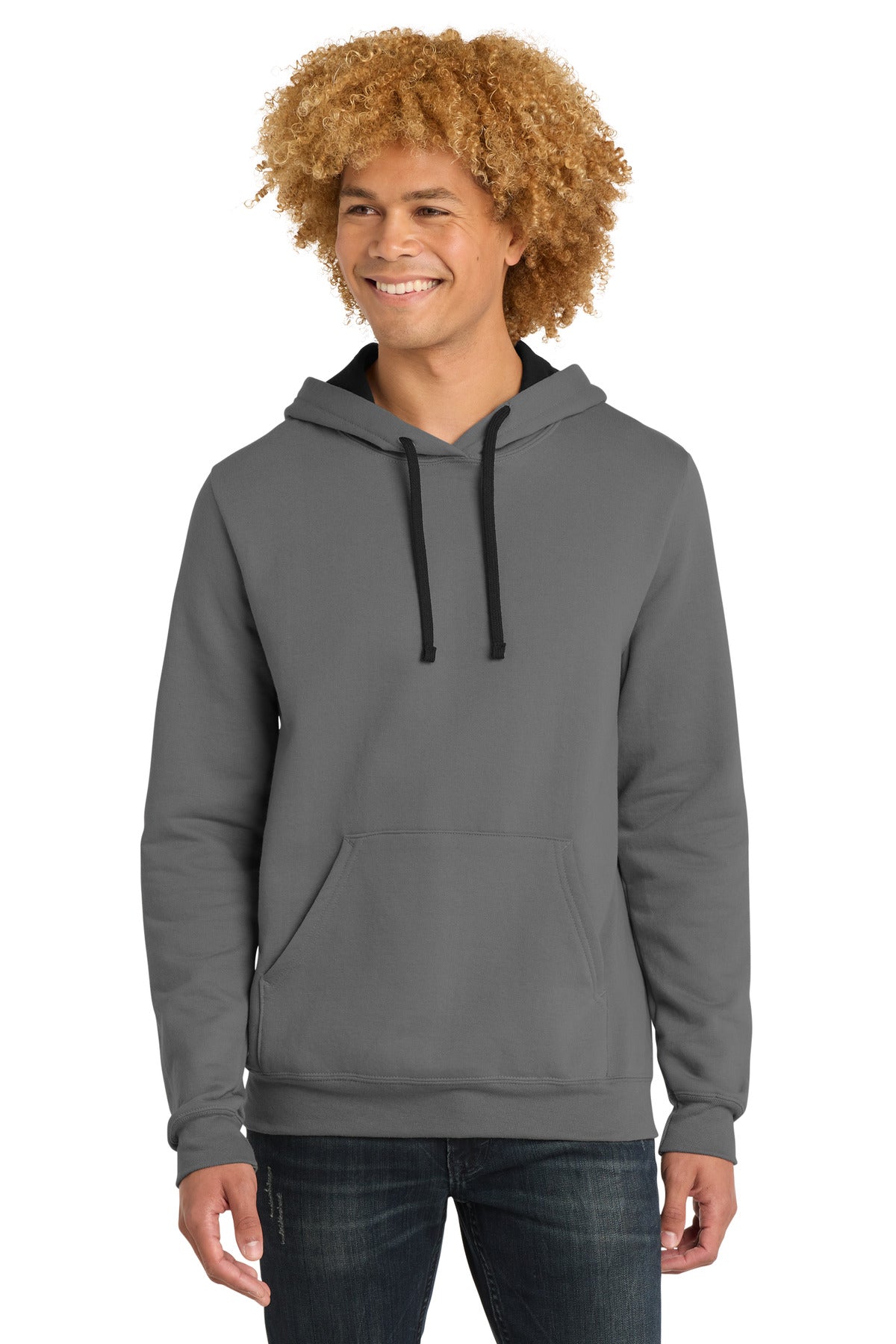 District The Concert Fleece Hoodie. DT810 - Grey