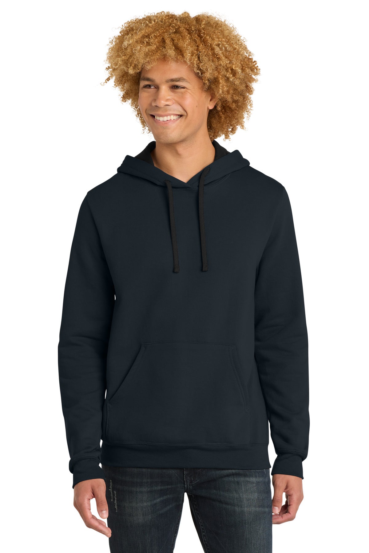 District The Concert Fleece Hoodie. DT810 - New Navy