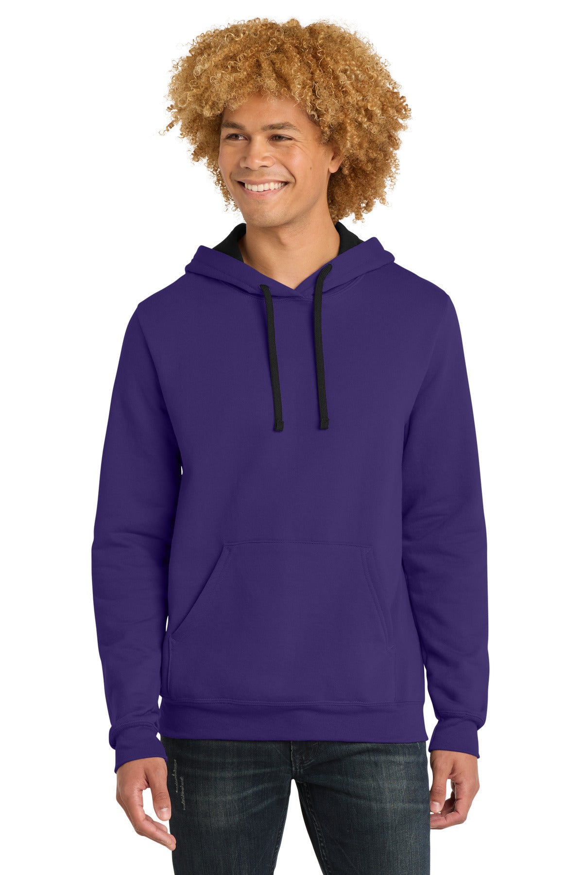 District The Concert Fleece Hoodie. DT810 - Purple