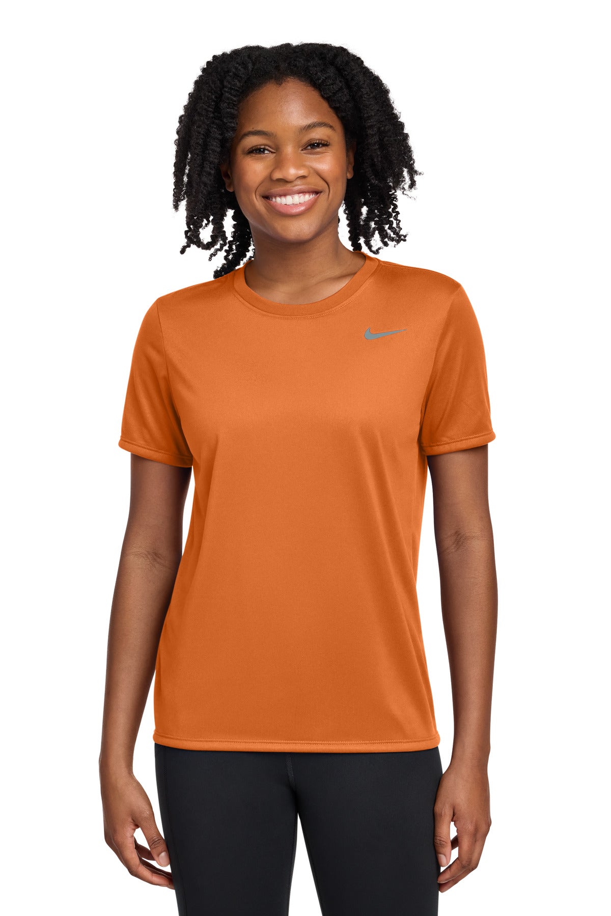 Nike Women's Team rLegend Tee DV7312 - Desert Orange