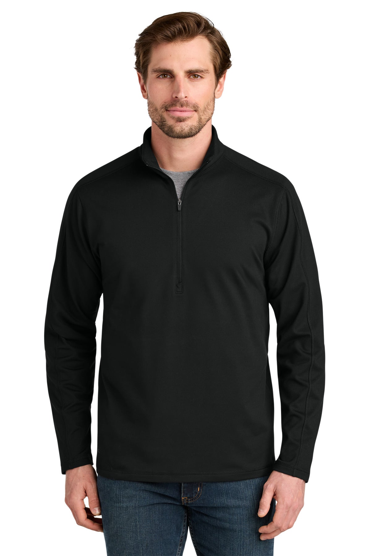 Eddie Bauer Adventurer 1/4-Zip EB120 - Deep Black