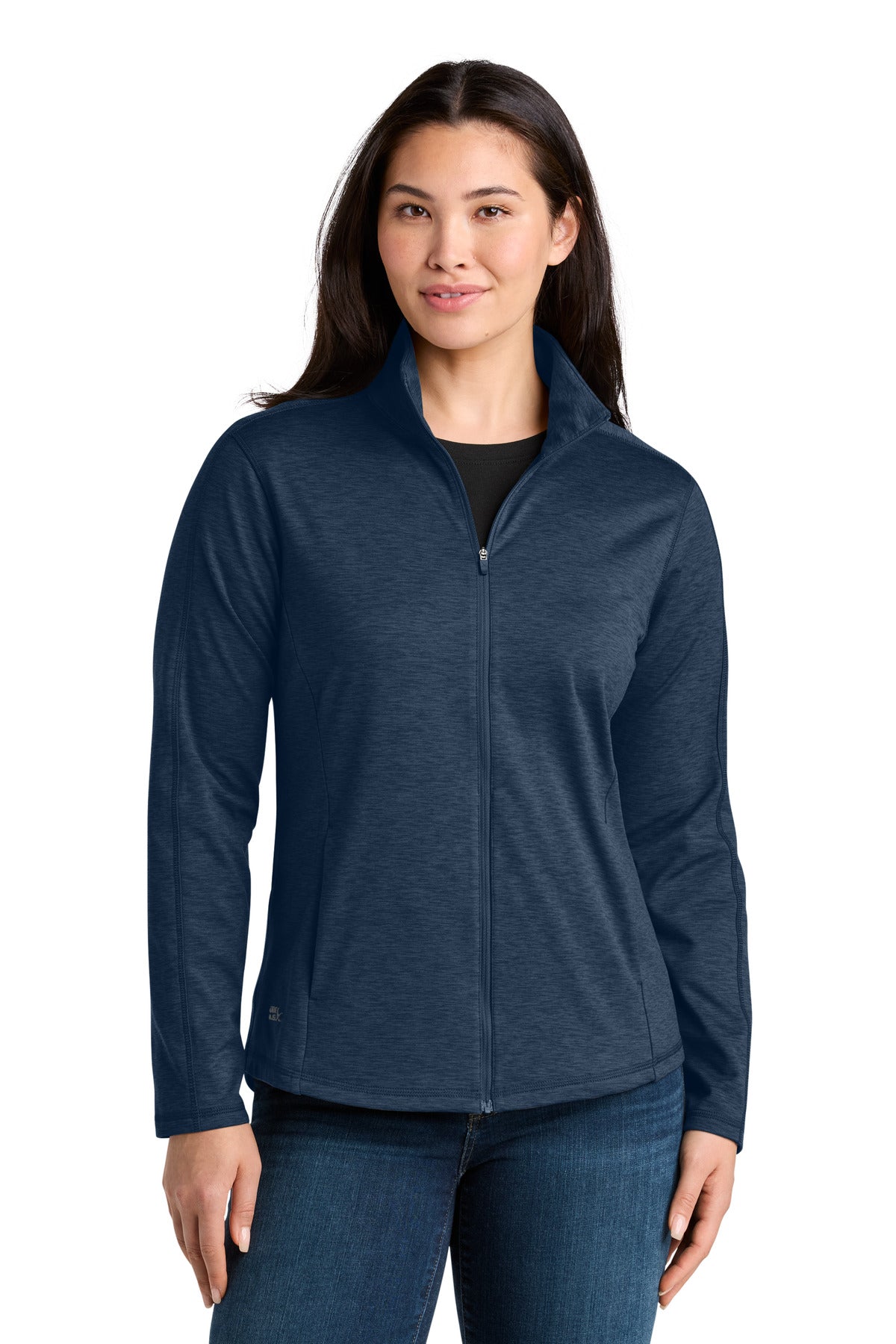 Eddie Bauer Women's Adventurer Full-Zip EB121 - River Blue Navy Heather