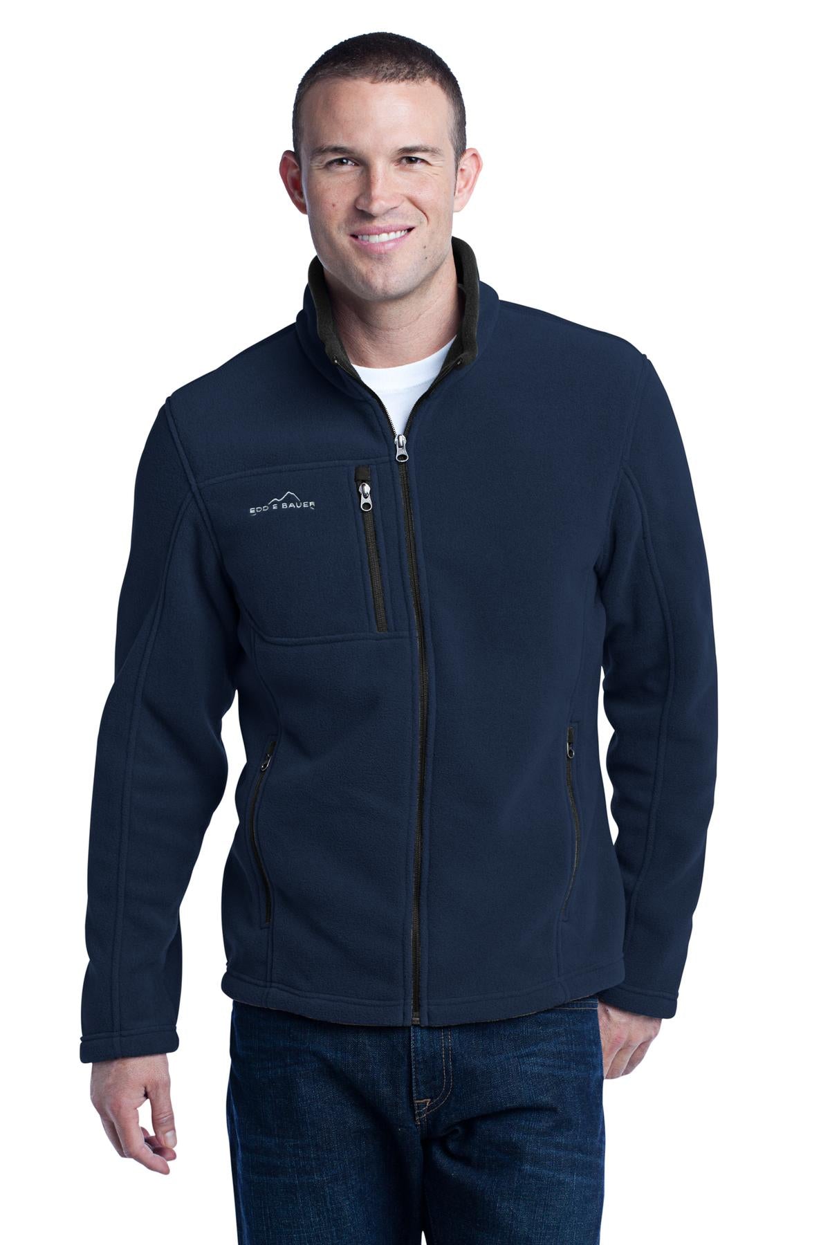 Eddie Bauer - Full-Zip Fleece Jacket. EB200 - River Blue Navy