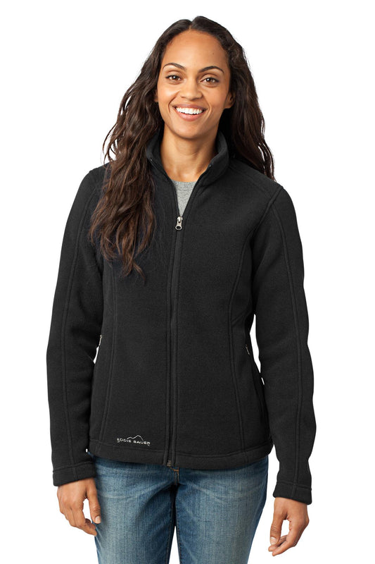 Eddie Bauer - Women's Full-Zip Fleece Jacket. EB201 - Black