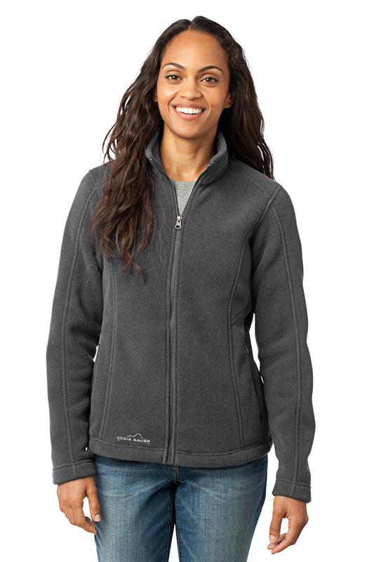 Eddie Bauer - Women's Full-Zip Fleece Jacket. EB201 - Grey Steel