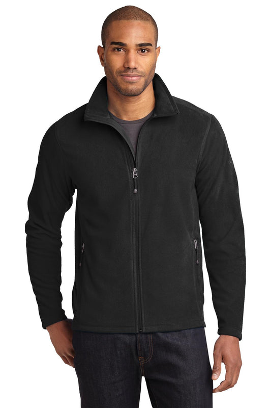 Eddie Bauer Full-Zip Microfleece Jacket. EB224 - Black