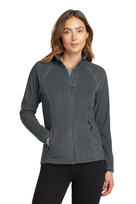 Eddie Bauer Women's Full-Zip Microfleece Jacket. EB225 - Grey Steel