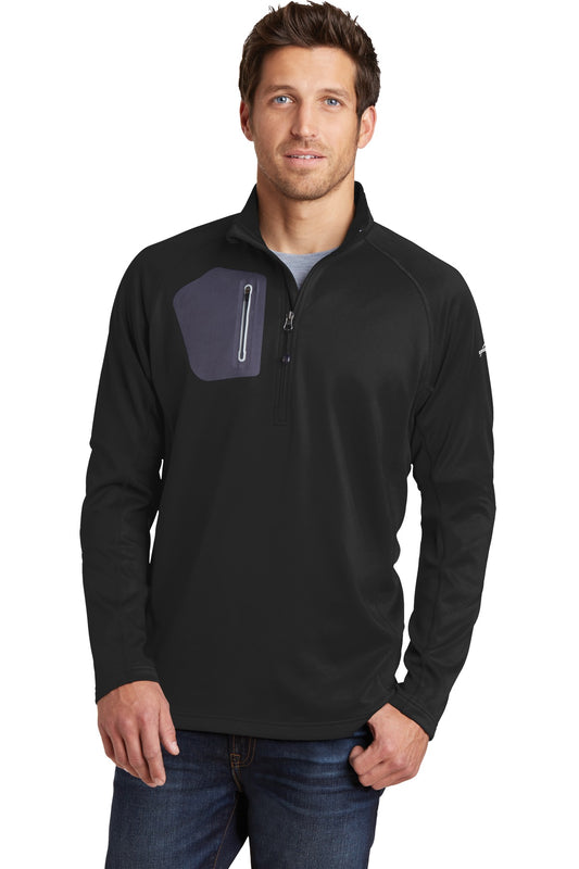 Eddie Bauer 1/2-Zip Performance Fleece. EB234 - Black