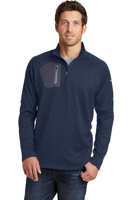 Eddie Bauer 1/2-Zip Performance Fleece. EB234 - River Blue Navy