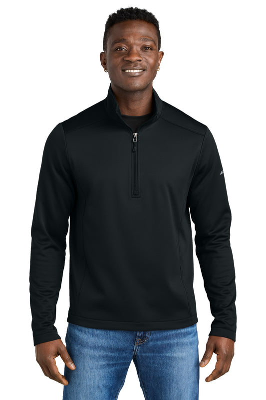 Eddie Bauer Smooth Mid Layer Fleece 1/2-Zip EB2360 - Black