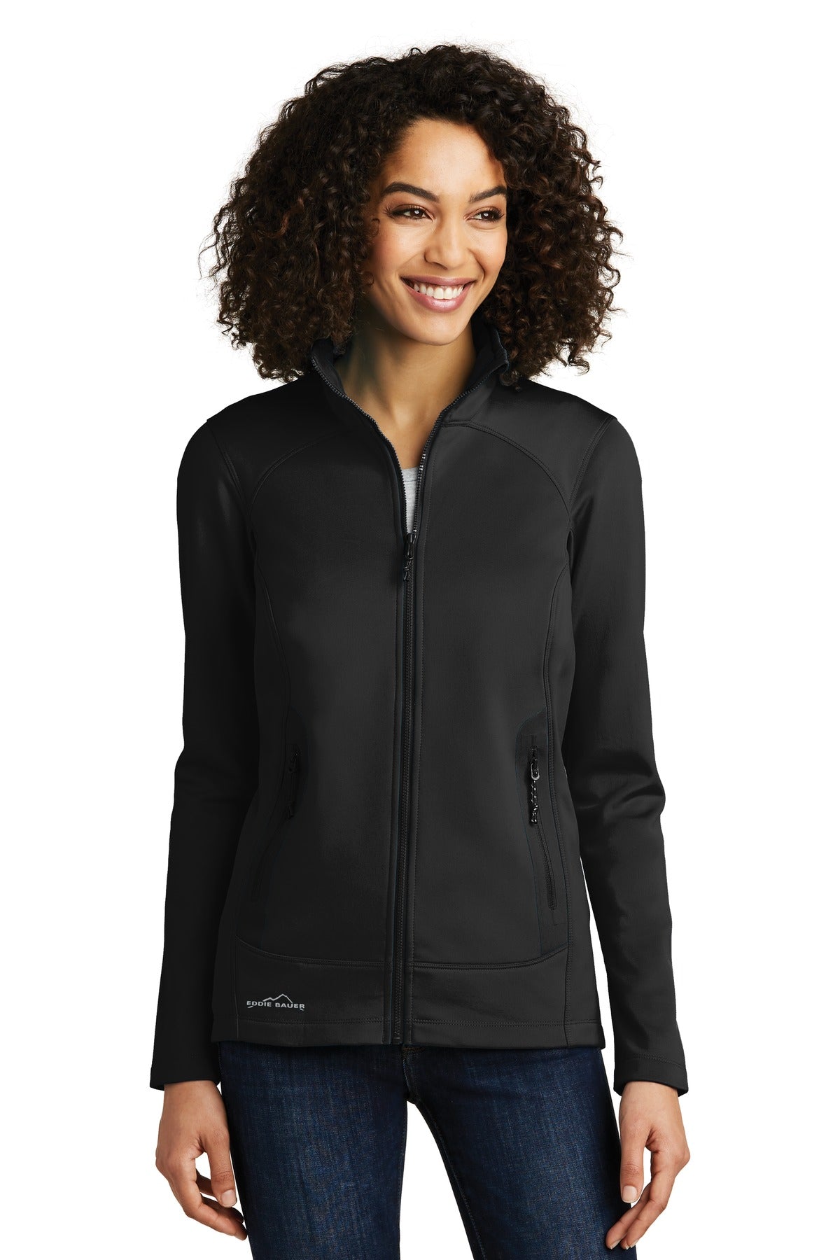 Eddie Bauer Women's Highpoint Fleece Jacket. EB241 - Black