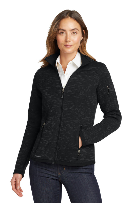 Eddie Bauer  Women's Sweater Fleece Full-Zip. EB251 - Black
