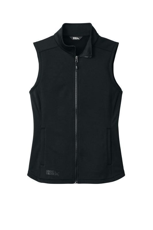 Eddie Bauer Women's Smooth Mid Layer Fleece Vest EB2570 - Black