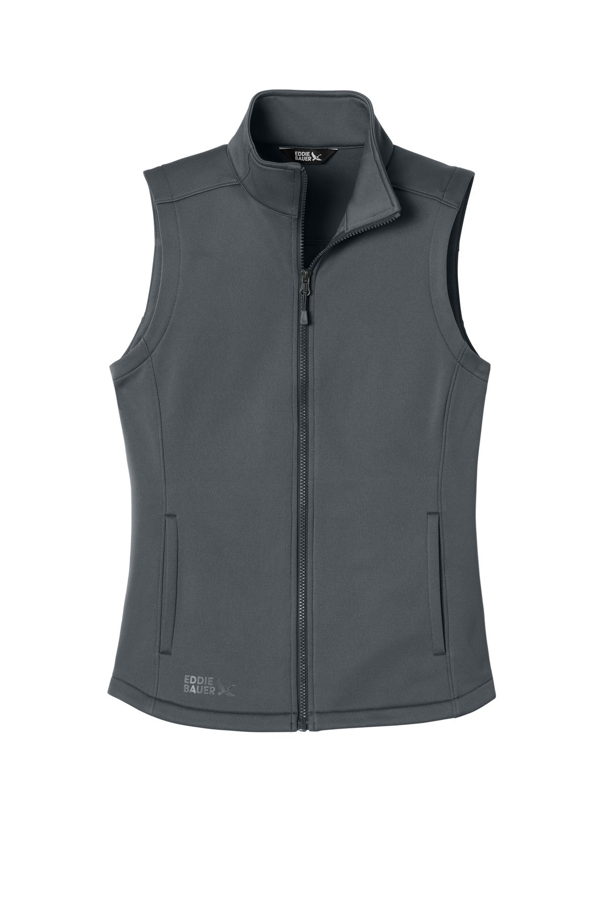 Eddie Bauer Women's Smooth Mid Layer Fleece Vest EB2570 - Iron Gate