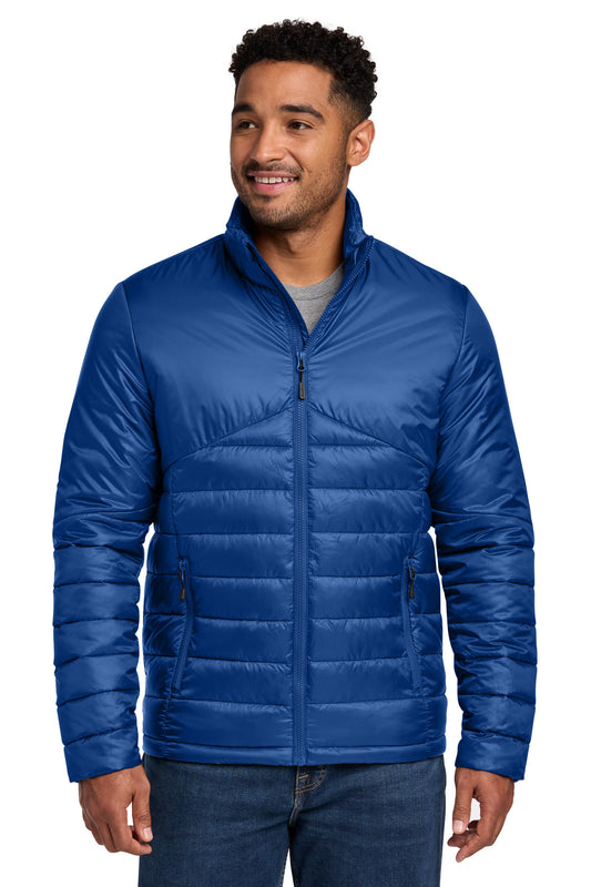 Eddie Bauer Quilted Jacket EB510 - Cobalt Blue
