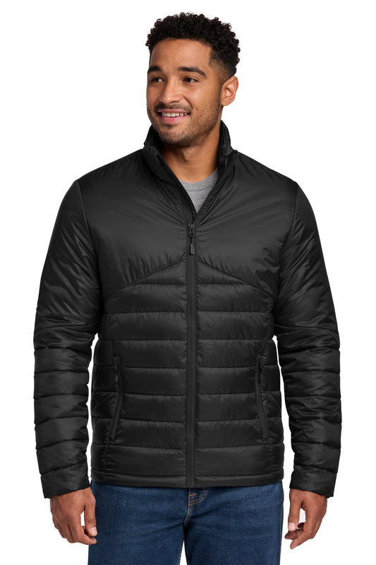 Eddie Bauer Quilted Jacket EB510 - Deep Black