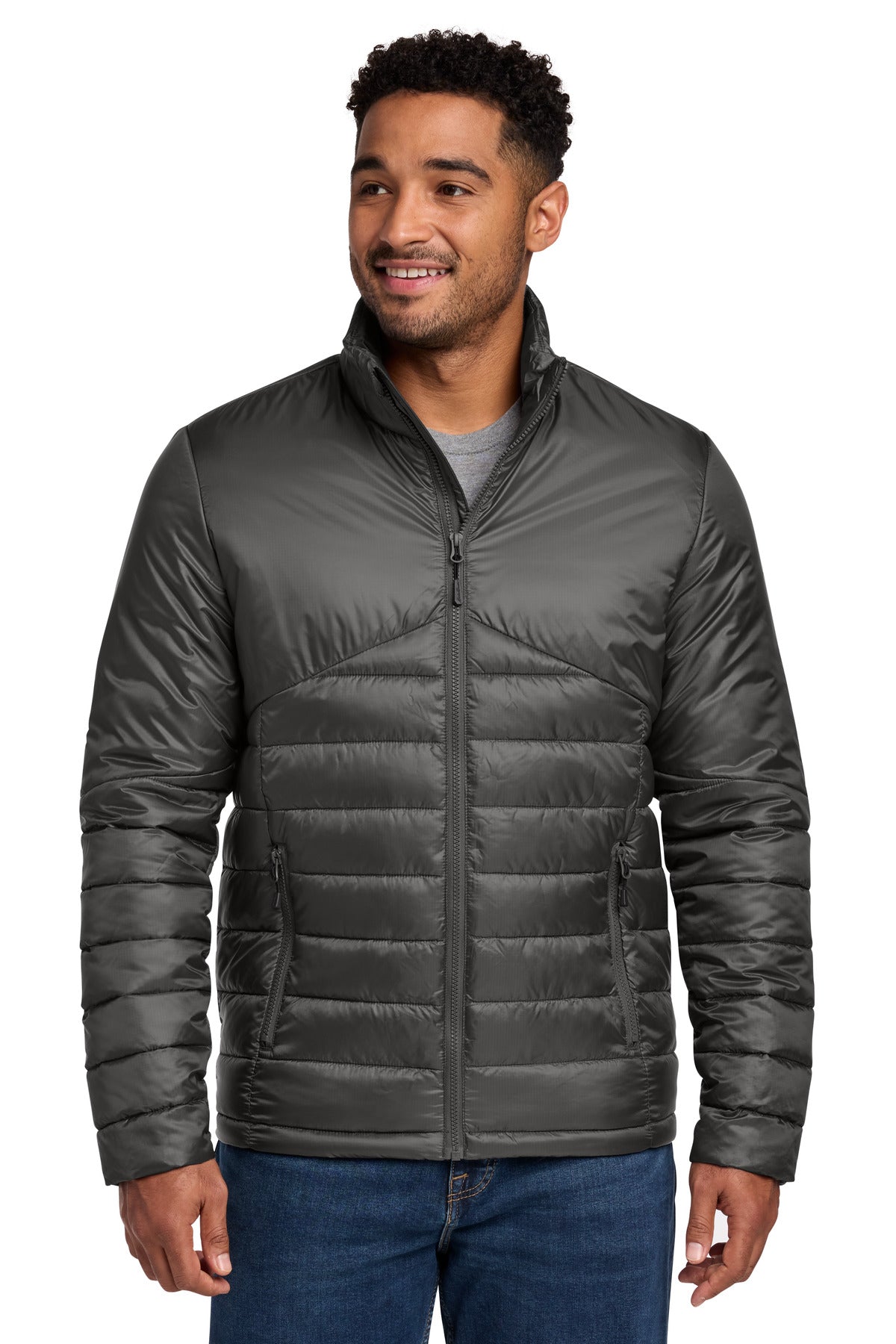 Eddie Bauer Quilted Jacket EB510 - Iron Gate