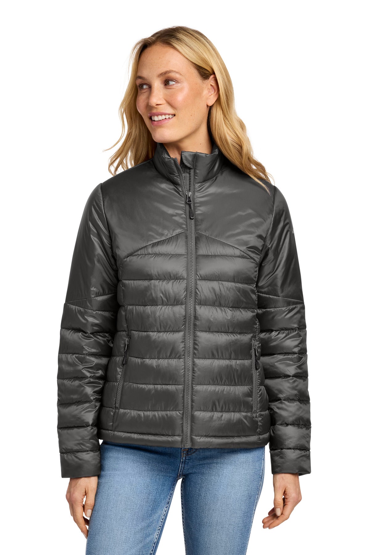 Eddie Bauer Women's Quilted Jacket EB511 - Iron Gate