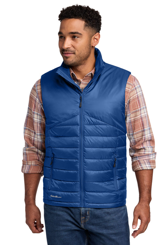 Eddie Bauer Quilted Vest EB512 - Cobalt Blue