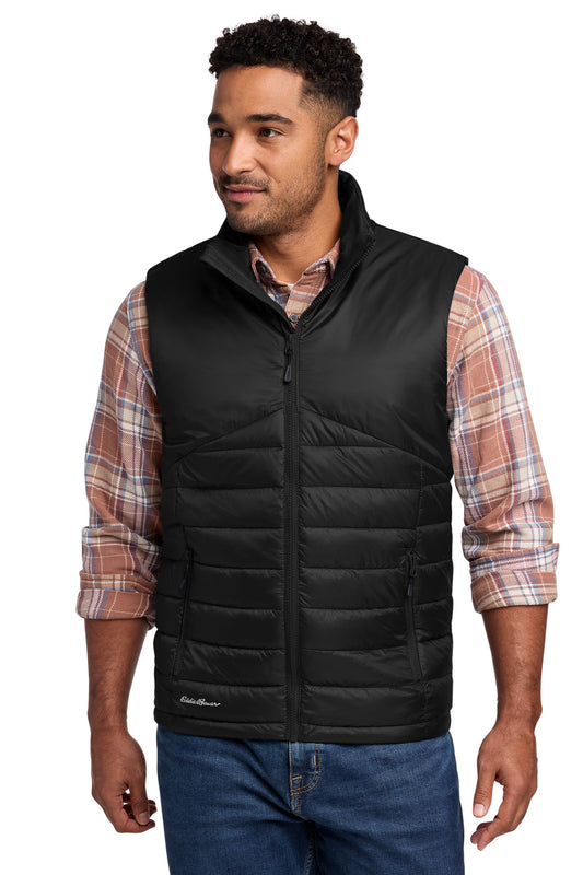 Eddie Bauer Quilted Vest EB512 - Deep Black