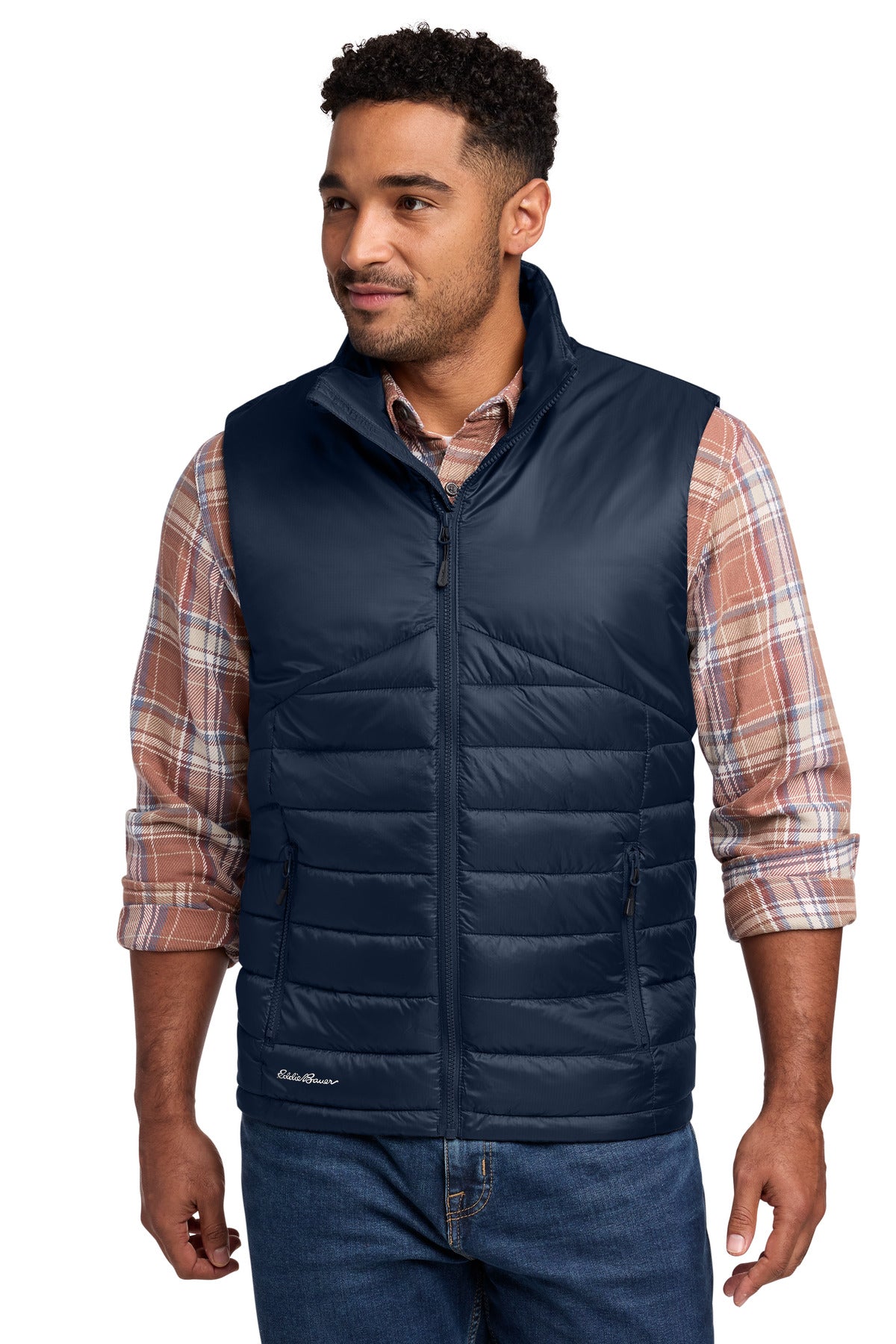 Eddie Bauer Quilted Vest EB512 - River Blue Navy