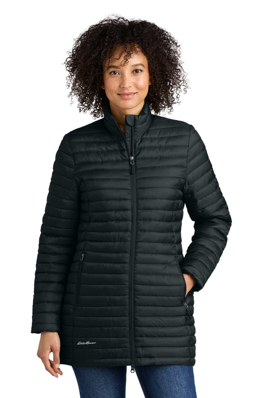 Eddie Bauer Women's Packable Quilted Full-Zip EB515 - Black