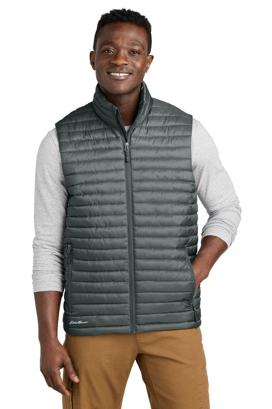 Eddie Bauer Packable Quilted Vest EB516 - Metal Grey