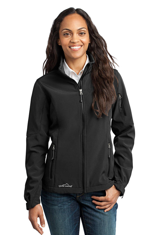 Eddie Bauer Women's Soft Shell Jacket. EB531 - Black