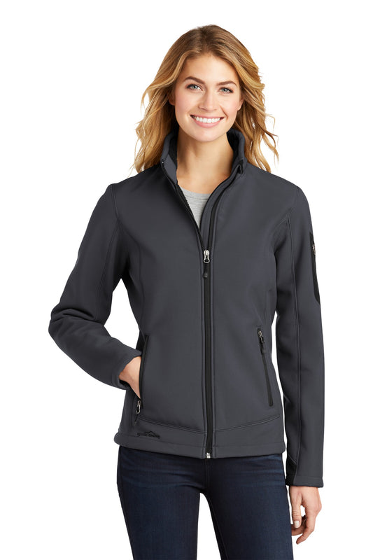 Eddie Bauer Women's Rugged Ripstop Soft Shell Jacket. EB535 - Grey Steel