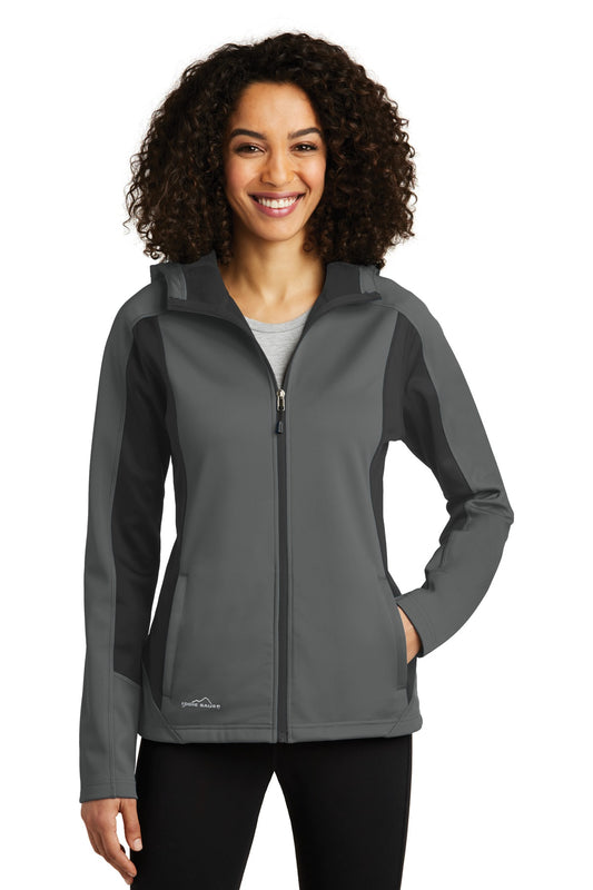 Eddie Bauer Women's Trail Soft Shell Jacket. EB543 - Metal Grey/ Grey Steel