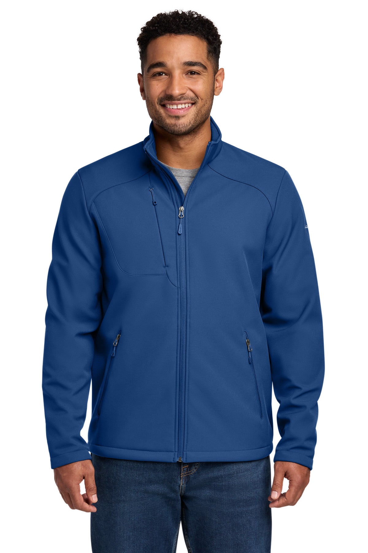 Eddie Bauer Stretch Soft Shell Jacket EB544 - Cobalt Blue