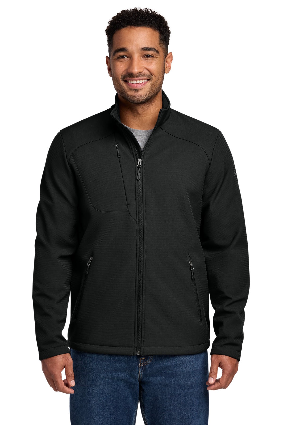 Eddie Bauer Stretch Soft Shell Jacket EB544 - Deep Black