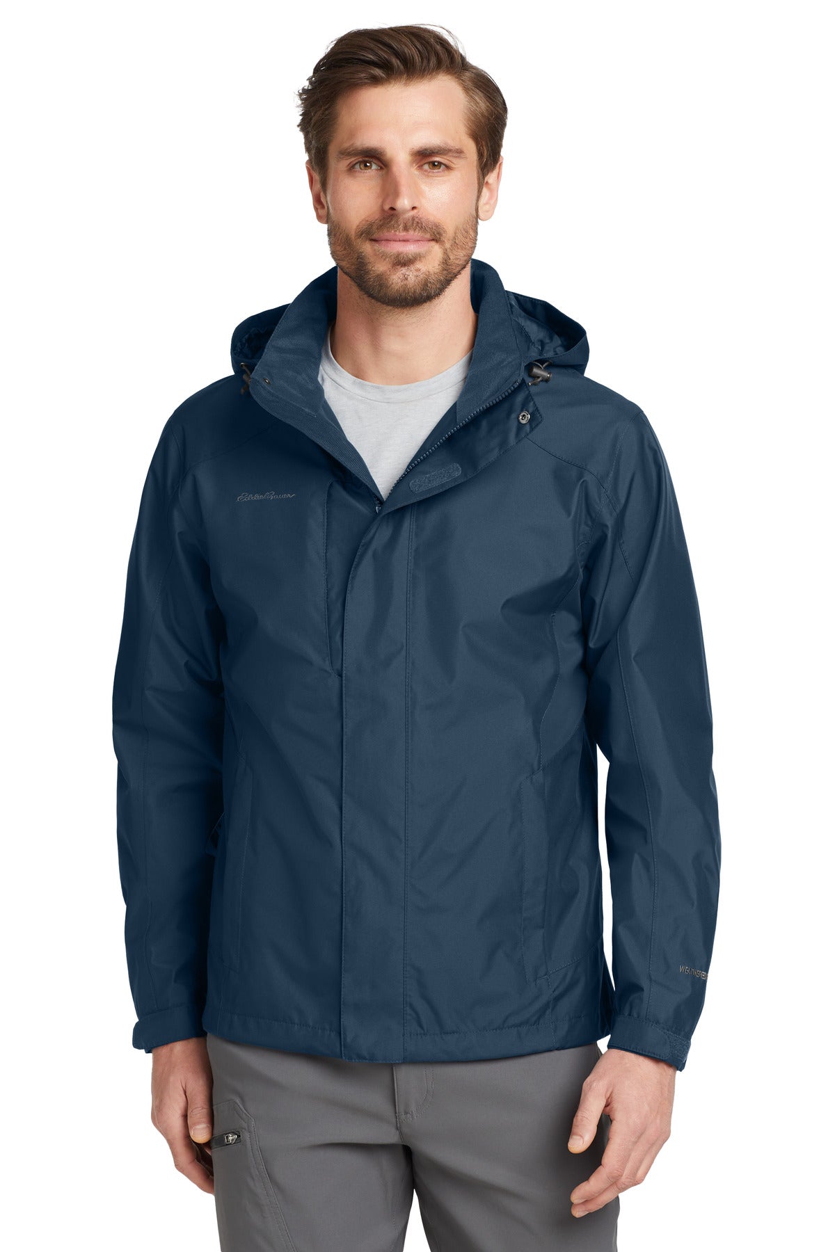 Eddie Bauer Rain Jacket. EB550 - River Blue Navy