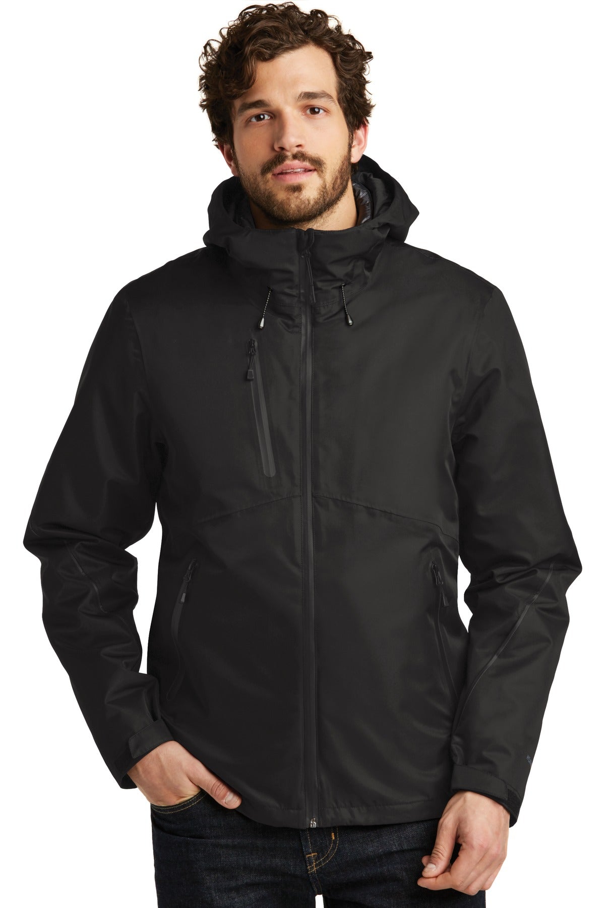 Eddie Bauer WeatherEdge Plus 3-in-1 Jacket. EB556 - Black/ Black