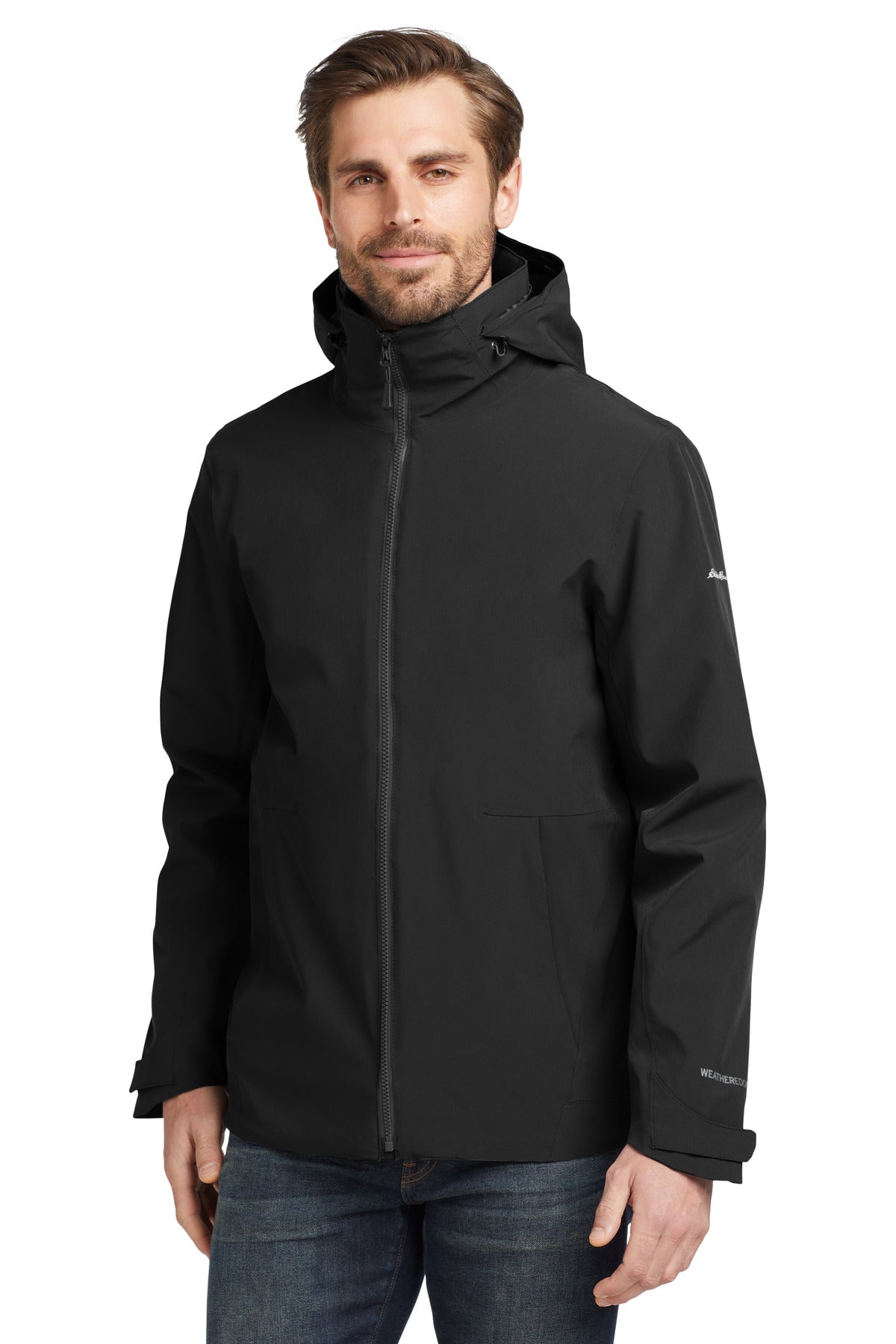 Eddie Bauer WeatherEdge 3-in-1 Jacket EB656 - Black/ Storm Grey