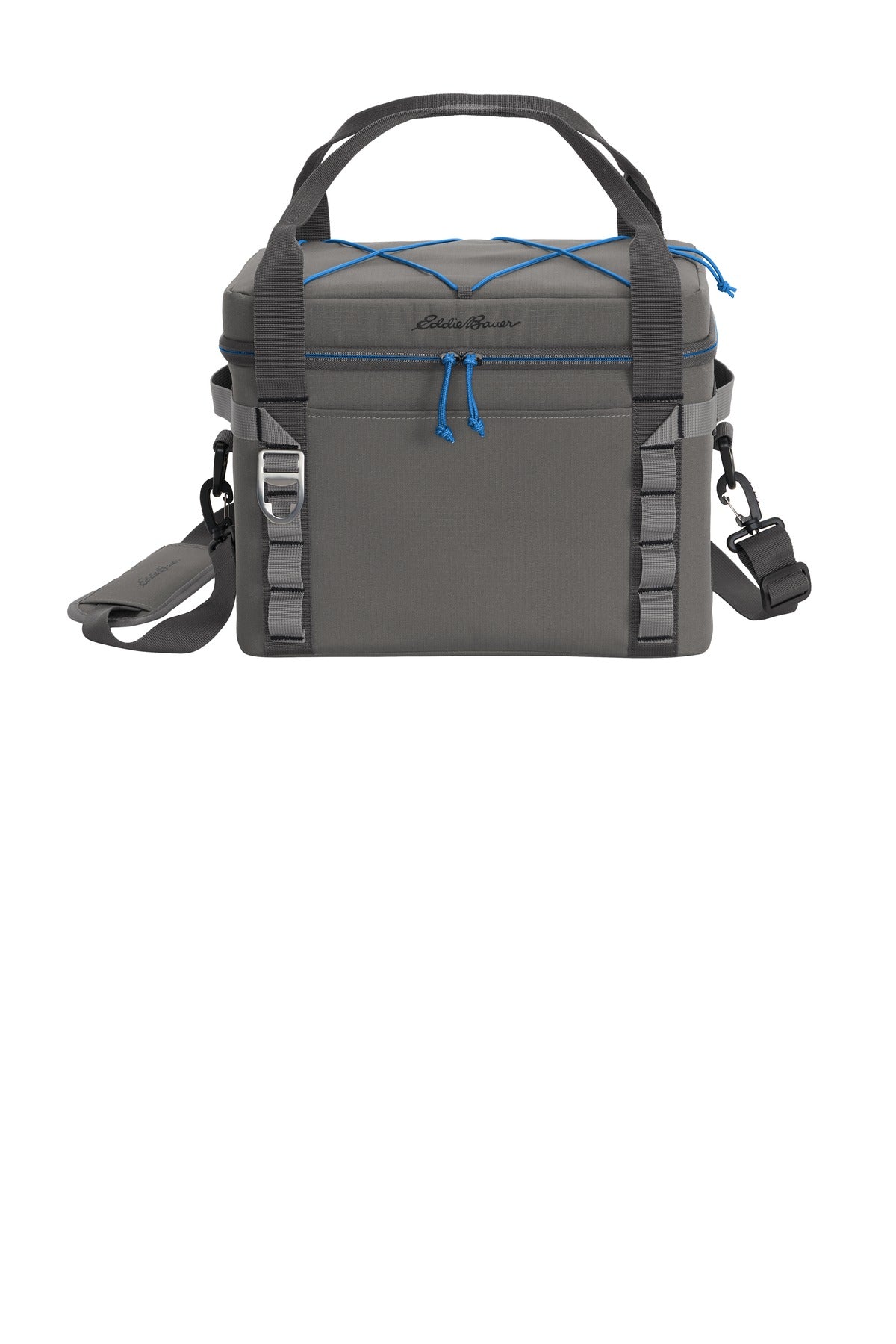 Eddie Bauer  Max Cool 24-Can Cooler EB800 - Metal Grey/ Expedition Blue