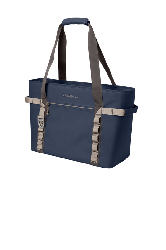 Eddie Bauer Max Cool Tote Cooler EB801 - River Blue Navy/ Chrome