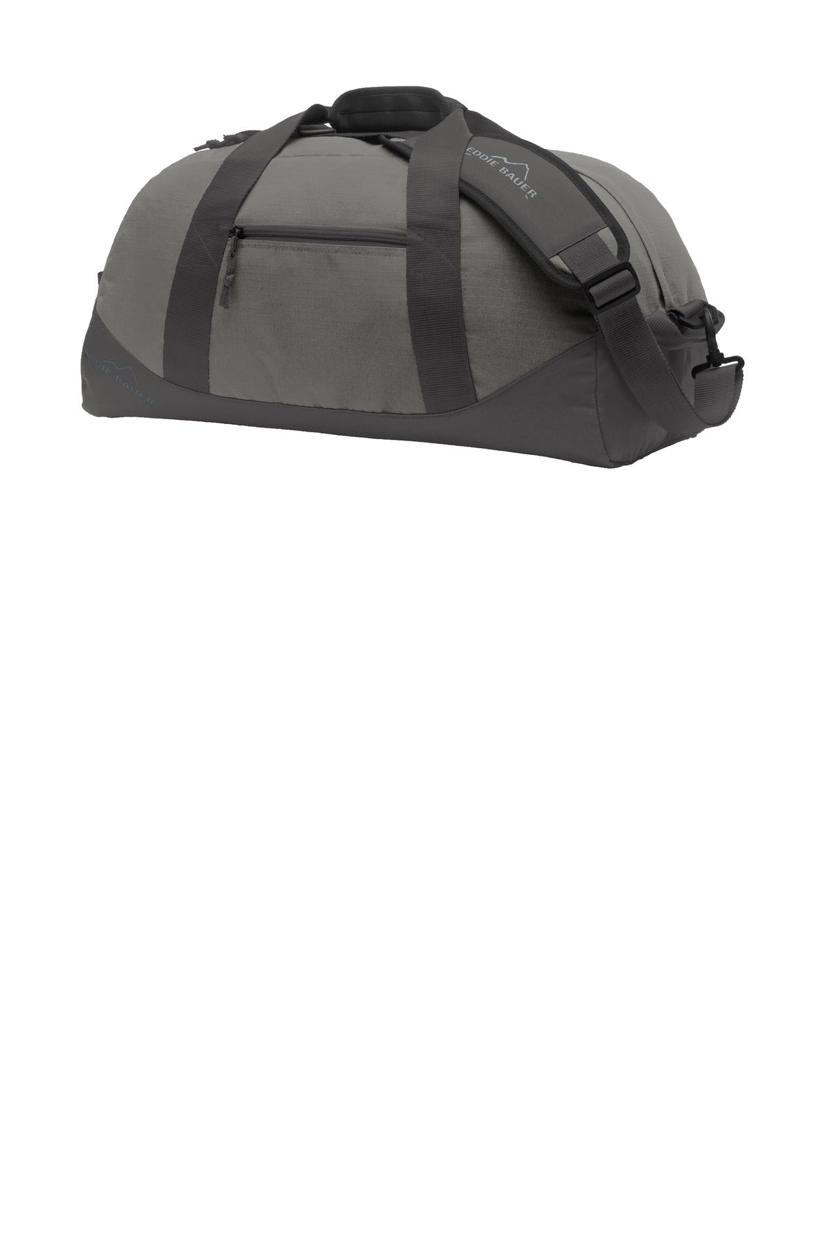 Eddie Bauer Medium Ripstop Duffel. EB900 - Pewter Grey/ Grey Steel