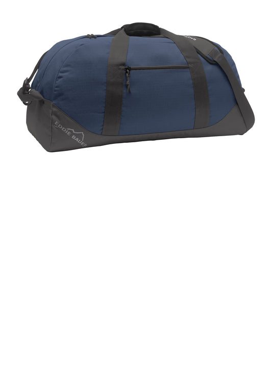 Eddie Bauer Large Ripstop Duffel. EB901 - Coast Blue/ Grey Steel