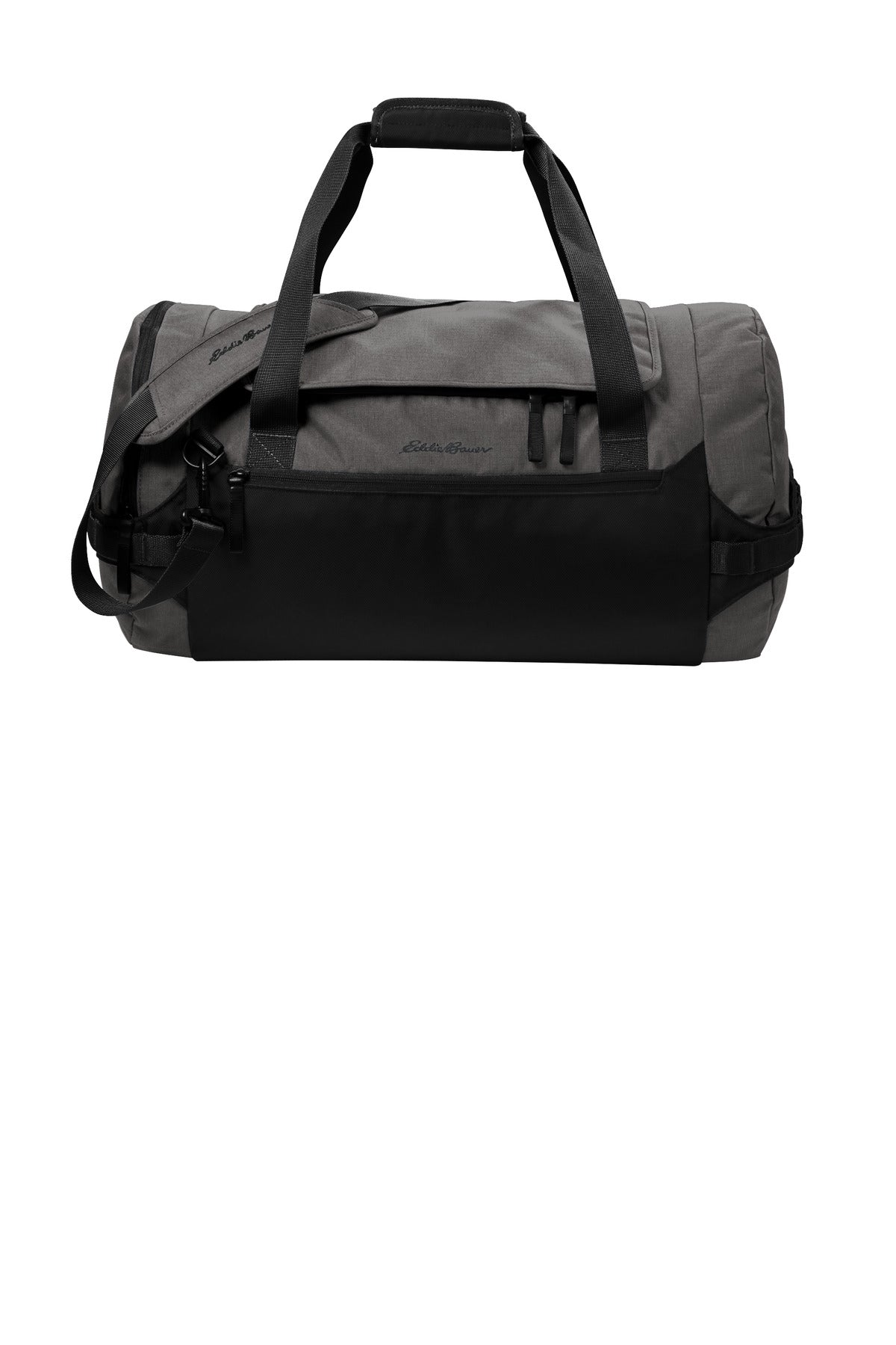 Eddie Bauer Tour Duffel EB905 - Grey Steel Heather/ Black