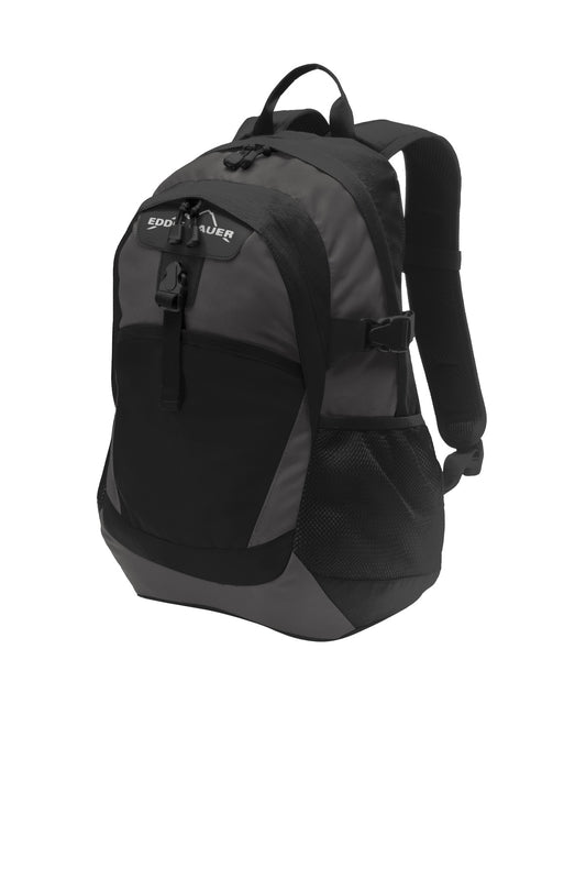 Eddie Bauer Ripstop Backpack. EB910 - Black/ Grey Steel